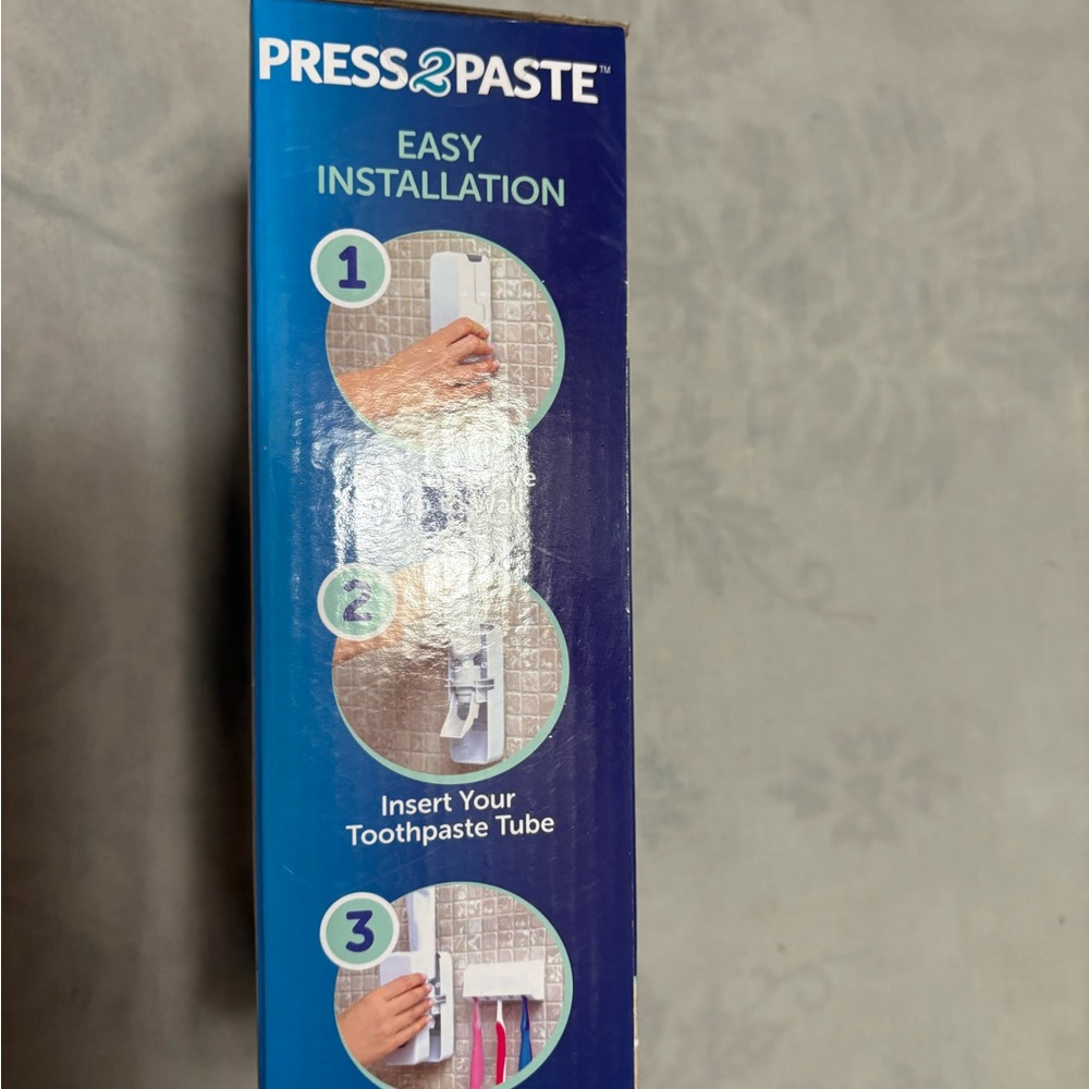 Hands-Free Toothpaste Dispenser - White - Picture 5 of 6